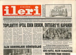 Giresun İleri Gazetesi 8 Mart 2006 - Güce Katili İfade Vermedi GZ101664 - 1