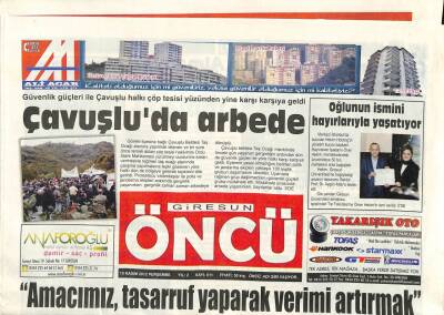 Giresun Öncü 15 Kasım 2012 - Giresundaki Çorap İmhalatı Rizede İlham Oldu - Karadenize Hamsi Göçü Başladı GZ95146 - 1