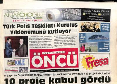 Giresun Öncü 6 Nisan 2013 - Giresunlular Osman Ağa İçin Yürüdü - Kapanan Belediyeler Toplantısı Yapıldı GZ95389 - 1