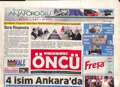 Giresun Öncü Gazetesi 18 Kasım 2014 - Giresun Arap Acentelere Tanıtıldı GZ93771 - 1