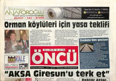 Giresun Öncü Gazetesi 19 Ocak 2013 - Derya Karadaş Dur Bi Dakka İle Giresunda - Bulancakta Sahabe Sevgisi Salona Sığmadı GZ95145 - 1