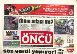 Giresun Öncü Gazetesi 27 Ağustos 2011 - Oltaya Köpek Balığı Takıldı GZ101979 - 2