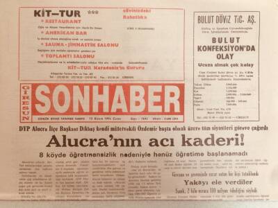 Giresun Son Haber Gazetesi 15 Kasım 1996 - Baskı İntihar Ettirdi GZ38727 - 1