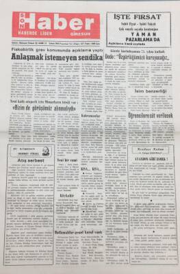 Giresun Son Haber Gazetesi 15 Şubat 1993 Görele Kurtuluşunun 75.Yılını Kutladı GZ14098 - 1