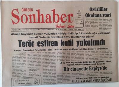 Giresun Son Haber Gazetesi 15 Şubat 1994 - Memurlara Grevli Sözleşme Hakkı Konusunda Sendikalar Birleşti , Özürlüler Okuluna Start GZ18259 - 1
