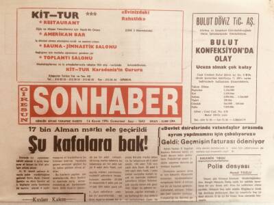 Giresun Son Haber Gazetesi 16 Kasım 1996 - Böyle Ucuzluk mu Olur? GZ38728 - 1