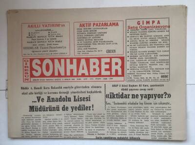 Giresun Son Haber Gazetesi 2 Aralık 1994 - ANAP Ve BBP Başkanları İfade Verdi GZ7348 - 1