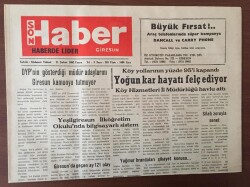 Giresun Son Haber Gazetesi 21 Şubat 1992 - Yeşilgiresun İlköğretim Okulunda Bilgisayarlı Sistem GZ10210 - 2