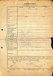 Giresun Ticaret Borsası Fındık Beyannamesi - Hasan Sütlaç Antetli Islak İmzalı EFM(N)12095 - Gökçekoleksiyon