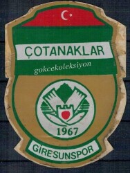 Giresunspor Taraftarı Çıkartma Aksesuarı AKS170 - Gökçekoleksiyon