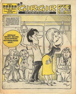 Gırgır Mizah Dergisi 1 Haziran 1986 Sayı 717 NDR80724 - 1