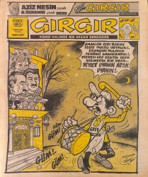 Gırgır Mizah Dergisi 1 Nisan 1990 Sayı: 917 NDR97864 - Gökçekoleksiyon