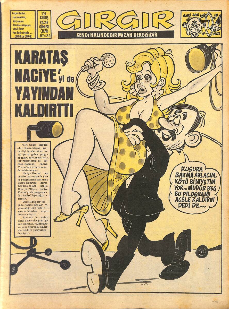 Gırgır Mizah Dergisi 1 Şubat 1976 Sayı: 182 NDR97875 - 1