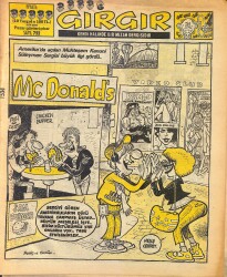 Gırgır Mizah Dergisi 1 Şubat 1987 Sayı : 752 NDR96996 - Gökçekoleksiyon
