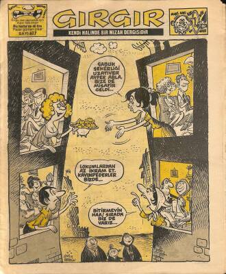 Gırgır Mizah Dergisi 1 Temmuz 1984 Sayı 617 NDR80499 - 1