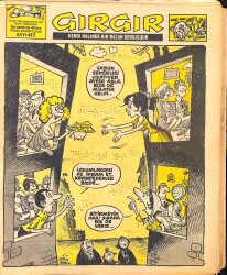 Gırgır Mizah Dergisi 1 Temmuz 1984 Sayı : 617 NDR96974 - Gökçekoleksiyon