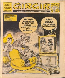 Gırgır Mizah Dergisi 10 - 17 Eylül 1992 Sayı : 1045 NDR97757 - Gökçekoleksiyon