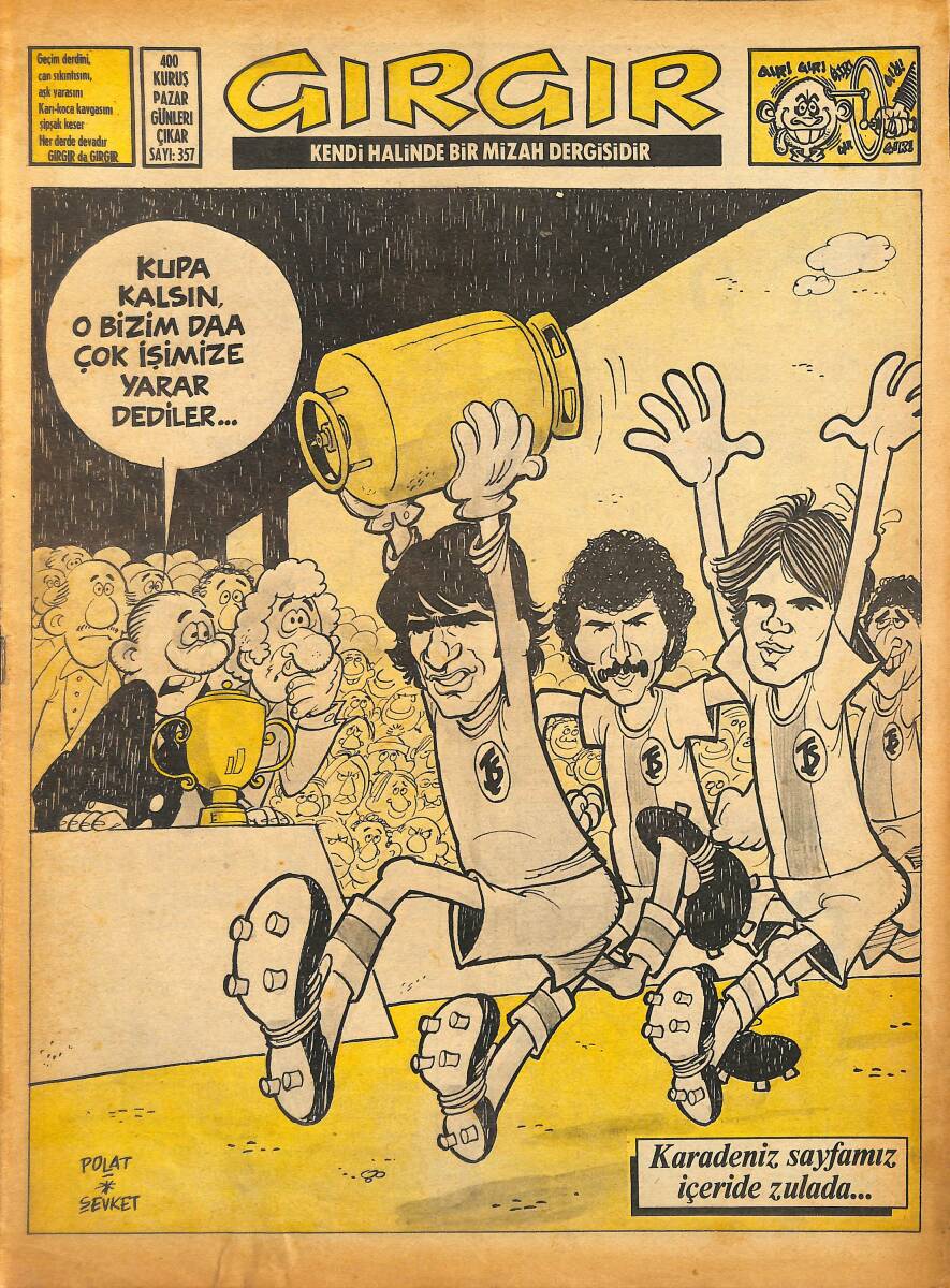 Gırgır Mizah Dergisi 10 Haziran 1979 Sayı : 357 NDR97596 - 1