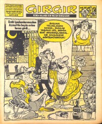 Gırgır Mizah Dergisi 10 Haziran 1984 Sayı : 614 NDR96977 - Gökçekoleksiyon