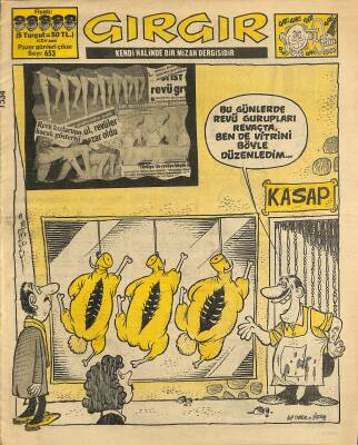 Gırgır Mizah Dergisi 10 Mart 1985 Sayı 653 NDR80366 - 1
