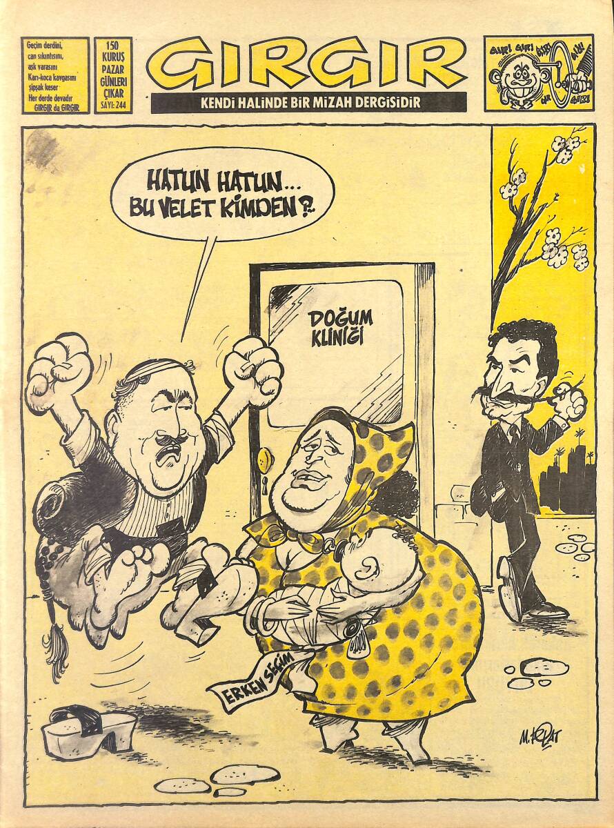 Gırgır Mizah Dergisi 10 Nisan 1977 Sayı: 244 NDR97798 - 1