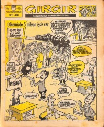 Gırgır Mizah Dergisi 10 Ocak 1982 Sayı : 488 NDR97494 - Gökçekoleksiyon