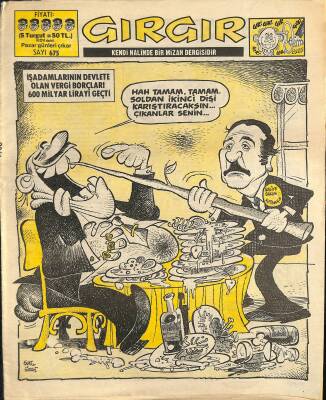 Gırgır Mizah Dergisi 11 Ağustos 1985 Sayı 675 NDR80367 - 1
