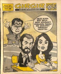 Gırgır Mizah Dergisi 11 Aralık 1983 Sayı 588 NDR80337 - Gökçekoleksiyon