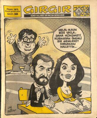 Gırgır Mizah Dergisi 11 Aralık 1983 Sayı 588 NDR80337 - 1