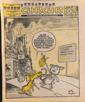 Gırgır Mizah Dergisi 11 Aralık 1987 Sayı 797 NDR80353 - 1