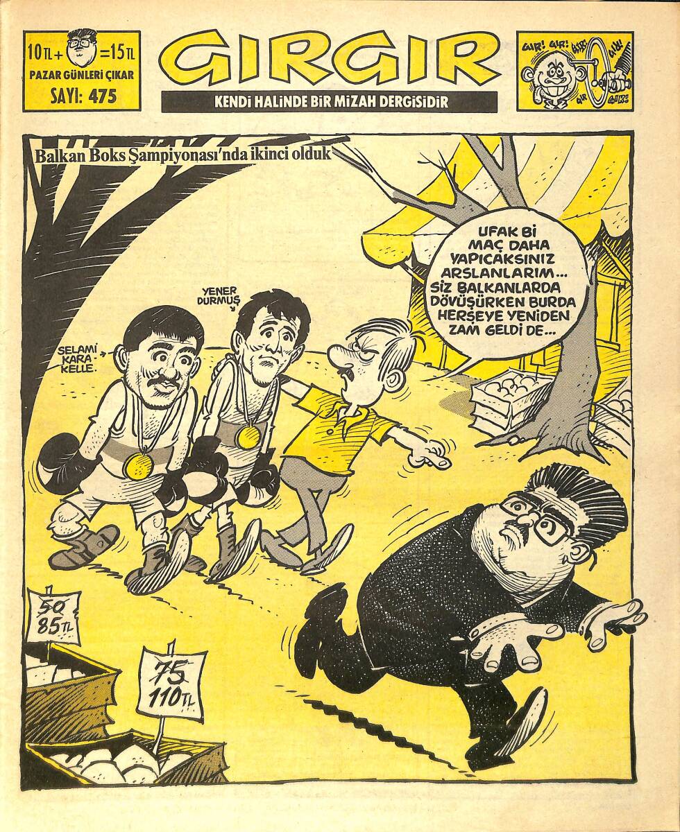 Gırgır Mizah Dergisi 11 Ekim 1981 Sayı : 475 NDR97203 - 1