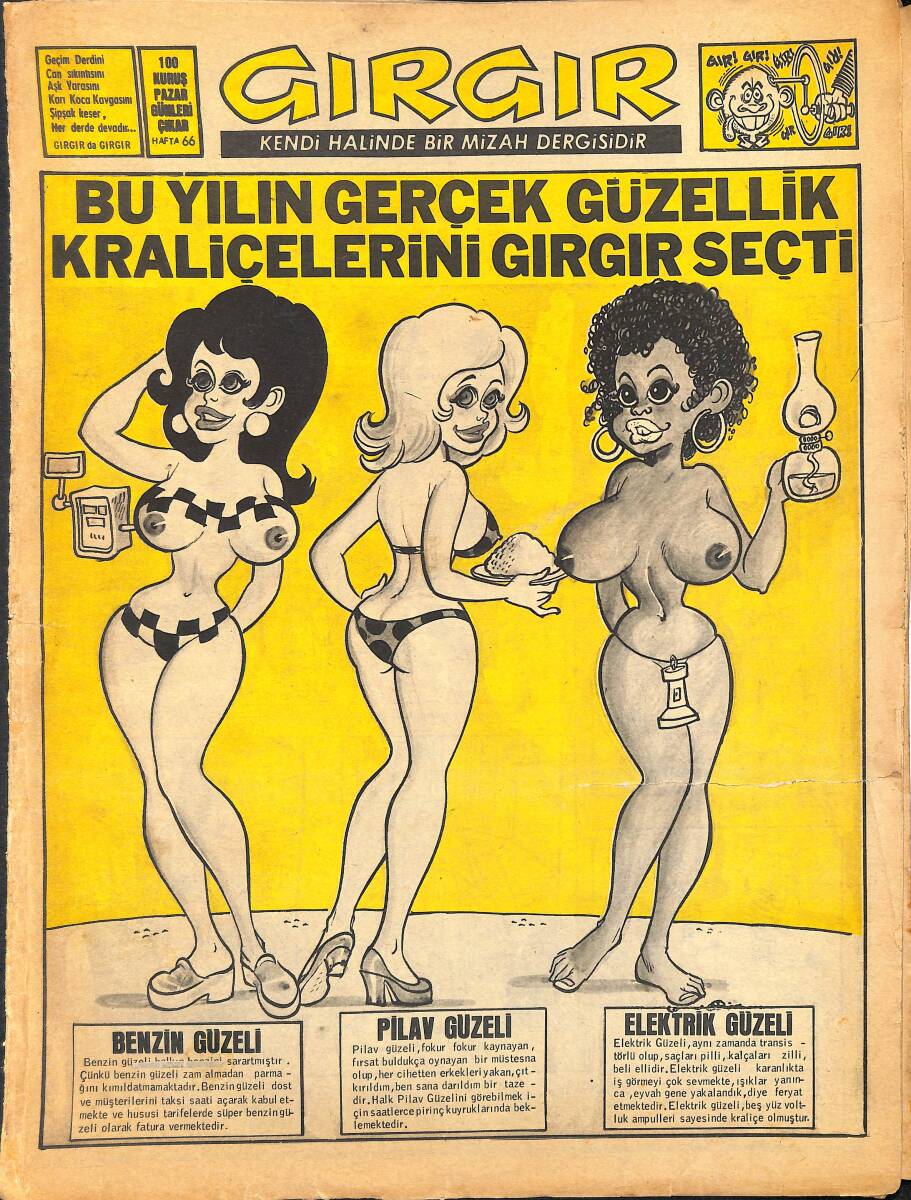 Gırgır Mizah Dergisi 11 Kasım 1973 Sayı : 66 NDR96807 - 1