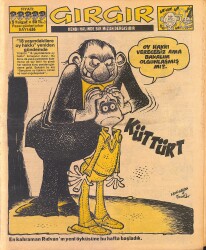 Gırgır Mizah Dergisi 11 Kasım 1984 Sayı : 636 NDR96957 - Gökçekoleksiyon