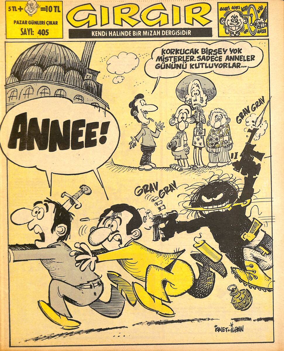 Gırgır Mizah Dergisi 11 Mayıs 1980 Sayı : 405 NDR97669 - 1