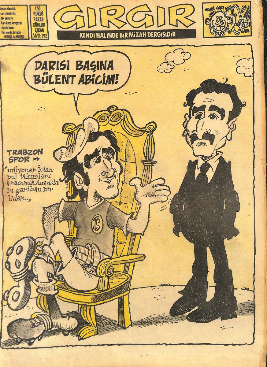 Gırgır Mizah Dergisi 11 Nisan 1976 Sayı: 192 NDR97884 - 1