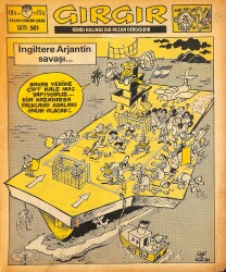 Gırgır Mizah Dergisi 11 Nisan 1982 Sayı : 501 NDR97547 - Gökçekoleksiyon