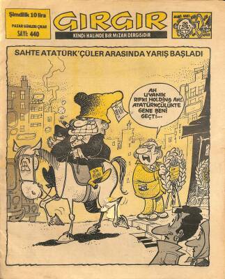 Gırgır Mizah Dergisi 11 Ocak 1981 Sayı 440 NDR80507 - 1