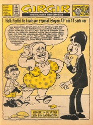 Gırgır Mizah Dergisi 11 Şubat 1979 Sayı : 340 NDR97566 - Gökçekoleksiyon