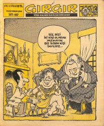 Gırgır Mizah Dergisi 12 Ekim 1980 Sayı : 427 NDR97698 - Gökçekoleksiyon