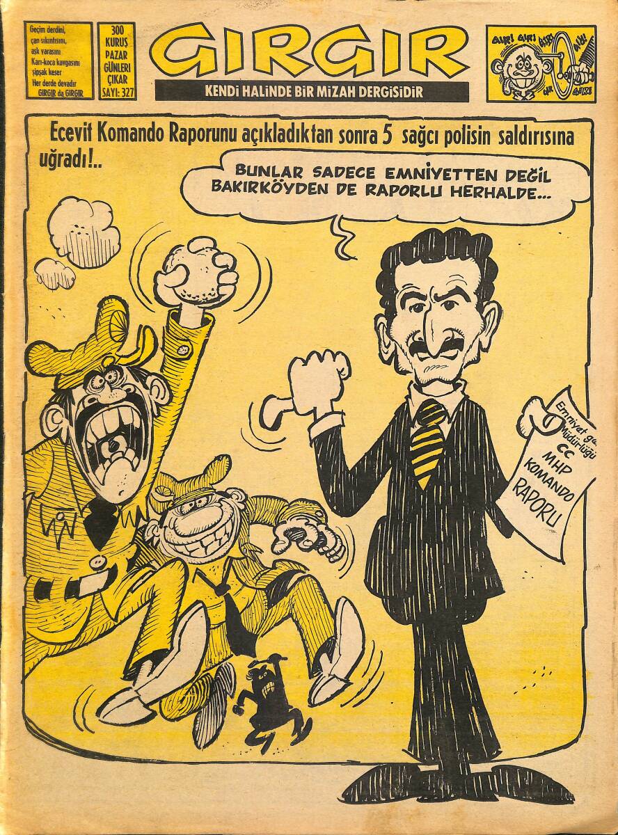 Gırgır Mizah Dergisi 12 Kasım 1978 Sayı : 327 NDR97647 - 1