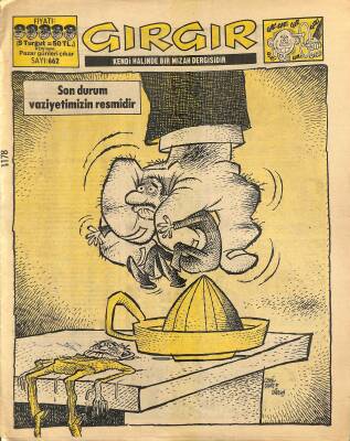 Gırgır Mizah Dergisi 12 Mayıs 1985 Sayı 662 NDR80450 - 1