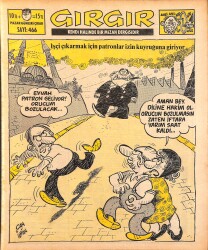 Gırgır Mizah Dergisi 12 Temmuz 1981 Sayı : 466 NDR97499 - Gökçekoleksiyon