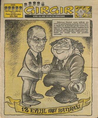 Gırgır Mizah Dergisi 13 Eylül 1987 Sayı 784 NDR80316 - 1