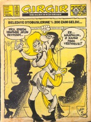 Gırgır Mizah Dergisi 13 Kasım 1977 Sayı: 275 NDR97809 - Gökçekoleksiyon