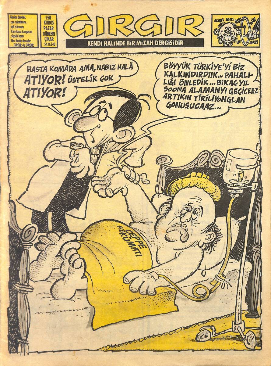 Gırgır Mizah Dergisi 13 Mart 1977 Sayı: 240 NDR97794 - 1