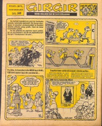 Gırgır Mizah Dergisi 13 Mart 1983 Sayı: 549 NDR97821 - Gökçekoleksiyon