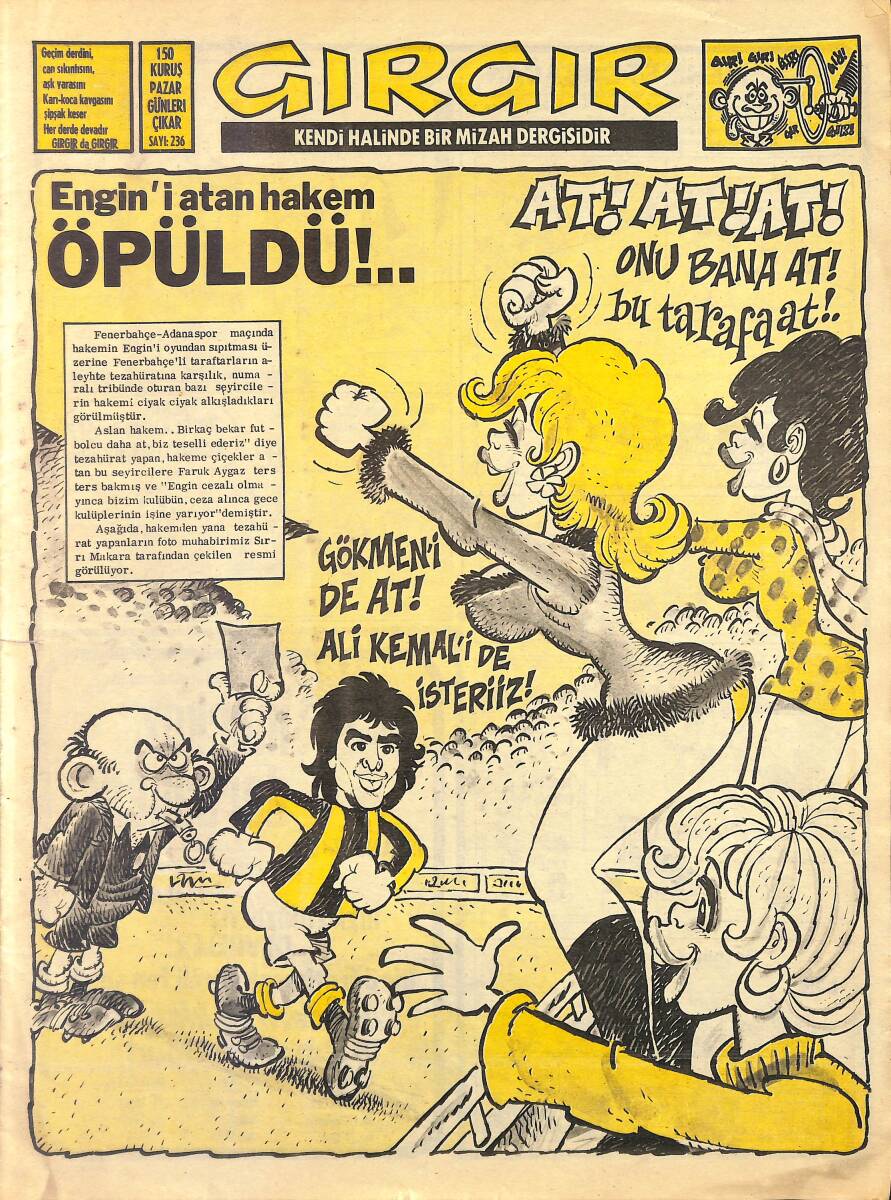 Gırgır Mizah Dergisi 13 Şubat 1977 Sayı: 236 NDR97791 - 1
