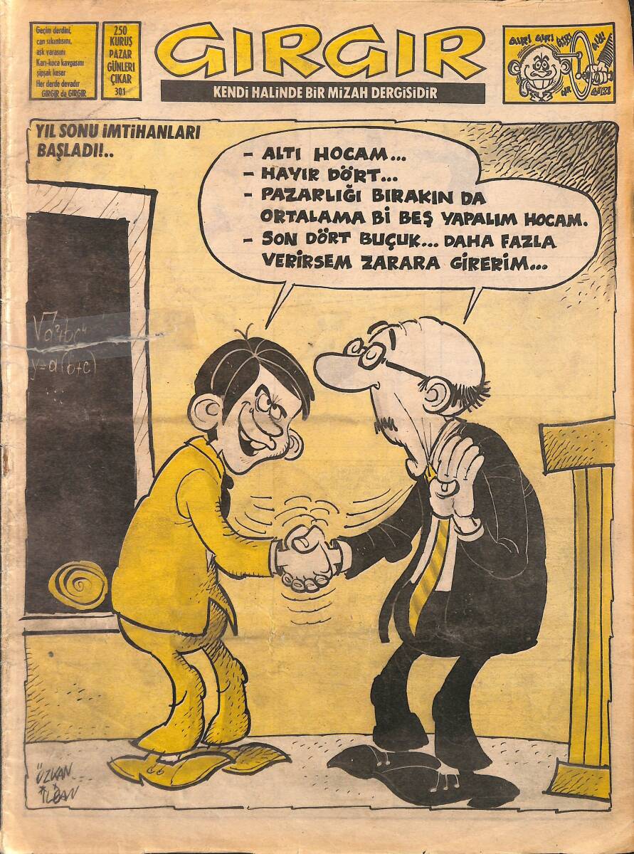 Gırgır Mizah Dergisi 14 Mayıs 1978 Sayı : 301 NDR97605 - 1