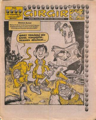 Gırgır Mizah Dergisi 14 Mayıs 1989 Sayı 871 NDR80690 - 1
