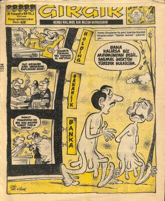 Gırgır Mizah Dergisi 14 Nisan 1985 Sayı 658 NDR80374 - 1